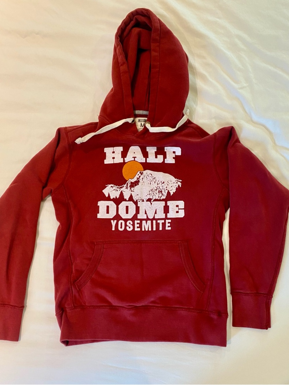 Half Dome Yosemite Red Hoodie Sweatshirt